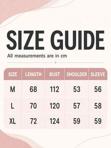 Women's Long Sleeve Crew Neck Ribbed Knit Pullover Sweatshirt, Regular Length Pure Cotton Top, Suitable For Autumn Outdoor Wear - Pink - View 5