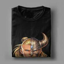 Herren-T-Shirts Erling Haaland, Kurzarm-T-Shirts mit Rundhalsausschnitt, aus Baumwolle, ideal als Geschenk. - Farbe 5 - Übersicht 4