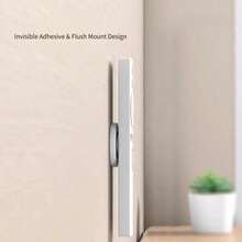 Magnetic Remote Wall Holder, Punch-Free Self-Adhesive Magnet Rack, Reusable No-Damage Minimalist White Organizer, Storage For TV AC Remotes, Wall Tidy Decor For Bedroom Living Room Office, Practical Household Storage Gift - Multicolor - View 7