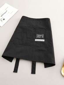 1pc Summer Half-Body Protective Apron, Unisex, Tie-Up Design With Dual Pockets, Suitable For Kitchen, Cafe, Restaurant And Other Scenarios, Preferred Protective Clothing For Waiters, Baristas, Florists And Other Workers - Multicolor - View 13