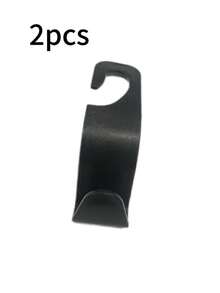 1/2/4pcs Universal Car Seat Headrest Hook Storage Rack, Car Back Seat Organizer, Car Interior Accessories, Universal Car Storage Hook Headrest Hook Car Seat Hook Plastic Storage Rack For Handbags And Wallets - Default - View 11