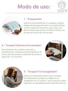 ALMOHADILLA COMRESA O COJIN  TERAPEUTICO  DE SEMILLAS, PLANTAS Y ACEITES ESENCIALES. - Azul menta - Ver 4