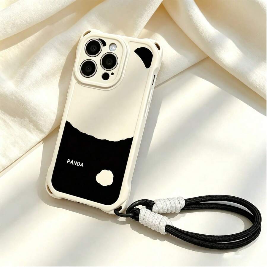 4-Corner Lanyard Compatible With Apple 16 Phone Case 15 Pro Max/14 XS XR 8 Plus 13 12 With Lanyard - Multicolor - View 1