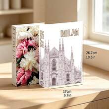 2/3pcs Set Home Fashion Realistic Book Decor, Luxury Decorative Books, Living Room Decor, Home Decor, Coffee Table Books, Modern Fashion Decorative Books, Stackable Display Books, Hotel Decor, Gift - Simulated Book - View 9