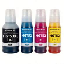 4 Tinta Compatible Con Hp Gt53xl Gt52 5810 Ink Tank 115 315 - Ver 6