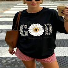 Kawaii, Comfortable Addition Benevolent, 100% Cotton, Oversized, Soft Breathable, Casual Crewneck, Short Sleeve Top, Summer Vibes, Streetwear, Aesthetic, Cat Lovers, Youth Fashion - Black - View 6