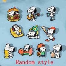 1 buah Bros Kartun Snoopy Baru 2026, Didesain dengan Cermat, Cocok untuk Pakaian, Tempat Pensil, Ransel, dan Topi, Ucapkan Selamat Tinggal pada Aksesori Niche yang Monoton, Cocok untuk Berbagai Acara sebagai Hadiah atau Penghargaan (Gaya Acak) - MultiWarna - View 8