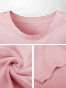 Camisetas para chicas adolescentes, camisetas para hombres, camiseta Coquette Bow, Rusty Cars, Piston Cup, camiseta Cars, Land Familhirde de cuello redondo 100% algodón para mujeres. Adecuad - Rosa - Ver 4