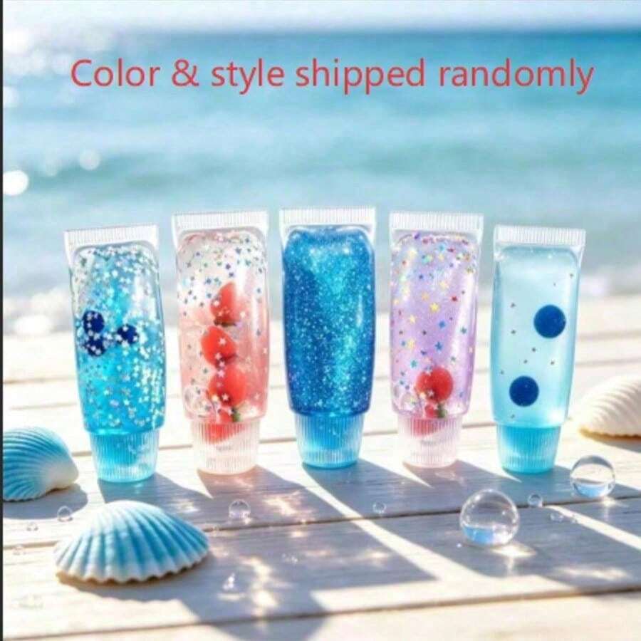 1pc Random Color Cheese Squishy Dumpling Fidget Toy