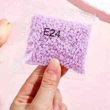 E Pink Series 2.6mm Mini Fusion Melty Beads Color Set Pixel Craft Beads DIY Handmade Materials For Custom Ornaments, Pixel Art And Creative Handcraft Creation - Multicolor - View 24