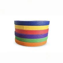 6 Rolls Colorful Masking Tape Set (Length Per Roll: 50m/164ft) Removable No Residue Multi-Purpose Art Tape Suitable For Painting, Crafting, School Projects, Scrapbooking, Decoration - Sets - View 8
