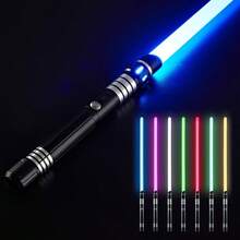 Upgraded 7-Color 2-In-1 Metal Rechargeable Toy - Black - View 12