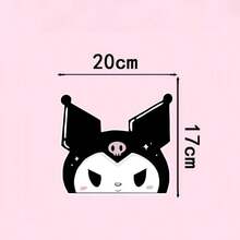 SANRIO 1Pc Cute Kuromi My Melody Hello Kitty Cinnamoroll Stickers, Waterproof Removable Vinyl Decals, Cartoon Self-Adhesive Stickers For Car Window, Air Conditioner, Cabinet Decor - Decorative Sticker - View 7