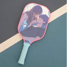 Original Design "Cartoon Romanticism" Style Fiberglass Material High-Elastic Honeycomb Core Anti-Collision Rubber Edge With Anti-Slip Sweat-Absorbing Handle, Beautiful And Durable, High Aesthetic Value, Great Choice For Personal Use Or Gift, (Includes 2 Random Color Balls) - Hot Pink - View 6