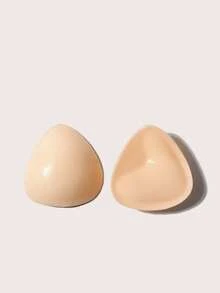 vfvQueen Silicone Bra Inserts - Invisible, Reusable & Thickened Breast Pads For Bikini Halter, Soft And Comfortable Lingerie Accessories For Women - Khaki - View 13