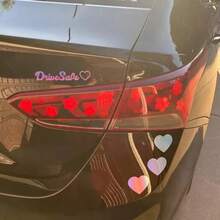 1 Set Assorted Cherry Blossom Pattern Car Stickers, Vinyl Waterproof & UV Resistant, Suitable For Car Headlights, Tail Lights, Rear Lights, JDM Exterior Accessories, DIY Car Lights, Body, Rear Glass Scratch Cover Decorative Stickers - Cherry Blossom Pattern - View 3