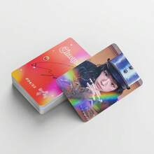 124pcs TWICE Chaeyoung High-Definition Exquisite Poster LOMO Cards, Fan Collectibles, Photo Cards, Fan Merchandise Decoration, Gift, Suitable For Holiday Gift, Birthday Gift, Party Gift - 124Pcs Card C - View 3