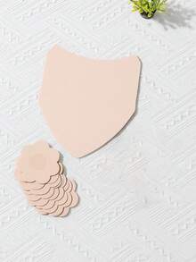 10/20/30-Plece Set Of Womer's Invisible Transparent Breast Petals, Breathable Disposable Breast Petals, Anti Nipple Show,Suitable For Tank Tops - Multicolor - View 8