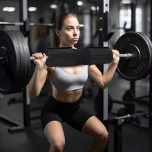 Barbell Pad, Thickened Foam Pad For Squats, Weightlifting Neck Pad, For Neck And Shoulder Protection And Support. - A - View 5