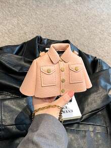 超级迷你包时尚个性化服装形状可爱包多功能配件斜挎包，尽管实用性较低 - A - 查看 8