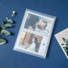 High-Transparency Premium PP Plastic Photo Album, Multiple Sizes Available: 4-Inch Compact & 6-Inch Large Capacity, Portable Transparent Photo Storage Book, Suitable For Travel And Daily Use; Can Store Multiple Photos, Waterproof And Dust-Proof, Lightweight Material, Easy To Carry Anytime And Anywhere; Perfect For Storing Precious Family Moments, Vacation Trips, Wedding Celebrations, Baby Growth And Other Beautiful Memories, Excellent Gift Choice - 6-inch 1-slot - 100 Pockets - View 3