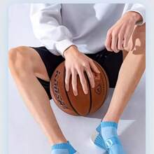 5 Pairs Unisex Sports Socks, Comfortable Breathable Non-Chafing Lightweight Thin Short Socks For Women - Multicolor - View 4