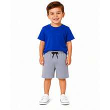 Kit Sortido 2, 6 ou 10 Peças Roupa Infantil Menino Conjunto Básico Escolar Masculino Casual de Verão - Kit 1 Conjunto Básicos Sortido - Visão 7