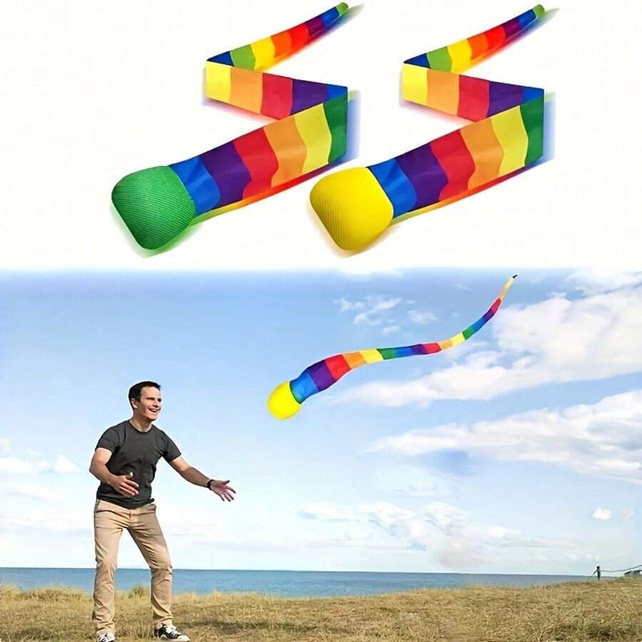 1pc Beach Backyard Ball Game - Outdoor Entertainment For The Whole Family, Random Color - Multicolor - View 1