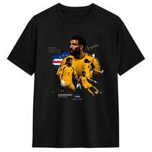 Cabo Verde Vozinha Vintage-T-Shirt für Herren, Kurzarm-T-Shirt, Rundhalsausschnitt, 100 % Baumwolle, bedruckte Kleidung - Farbe 14 - Übersicht 4