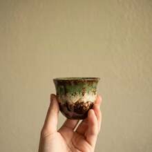1pc Japanese Style Tea Cup, Matcha Tea Cup, Small Coffee Cup, Liquor Cup, Kung Fu Tea Set, Kiln-Fired Style Cup, Suitable For Summer And Winter Drinks, Applicable For Kitchen And Home Decor, Room Decoration - 1PC - View 8