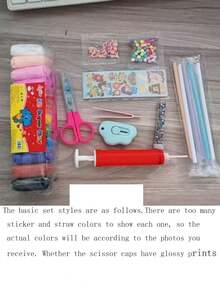 奈米膠吹泡泡套組，手工 DIY 壓力釋放，含黏性材料 - 5cm*1M - 查看 11
