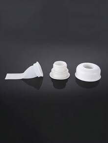 3pcs Silicone Drain Pipe Deodorizing Sealing Ring Set - White - View 5