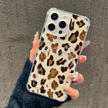 [24h Shipping from DE/FR/ES]handy hüllencoque iphonefundas iphoneFunda para Teléfono - 1pc Diseño Retro Estampado de Leopardo Tarjetero Funda Suave para Iphone 17 16 15 14 13 12 11 Pro Max AIR 14 15 16 Plus XS XR X 8 7 SE 2020Shockproof, scratch-proof, no yellowing    perfect gift - A - Ver 2
