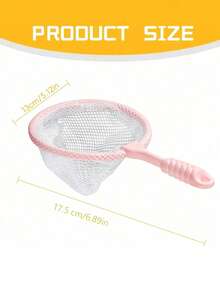 Outdoor Insect Catching Nets, Fishing Nets, Lightweight Colorful Mesh Nets, Pond & Fountain Accessories, Suitable For Backyard Fun, Camping, Insect Catching, And Outdoor Exploration - Multicolor - View 9
