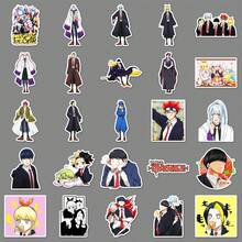 50pcs Mashle Magic And Muscles Doodle Stickers, Personalized Cross-Border Cartoon Anime Decorative Stickers For Phone Case, Water Bottle - Multicolor - View 6