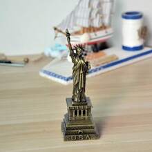 2D Acryl flaches Modell Statue Denkmal Stadt Wahrzeichen Gebäude Miniatur Ornament - 1PC - Übersicht 3