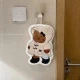Coral Velvet Hand Towel - Hooded Bear [1 Unit]