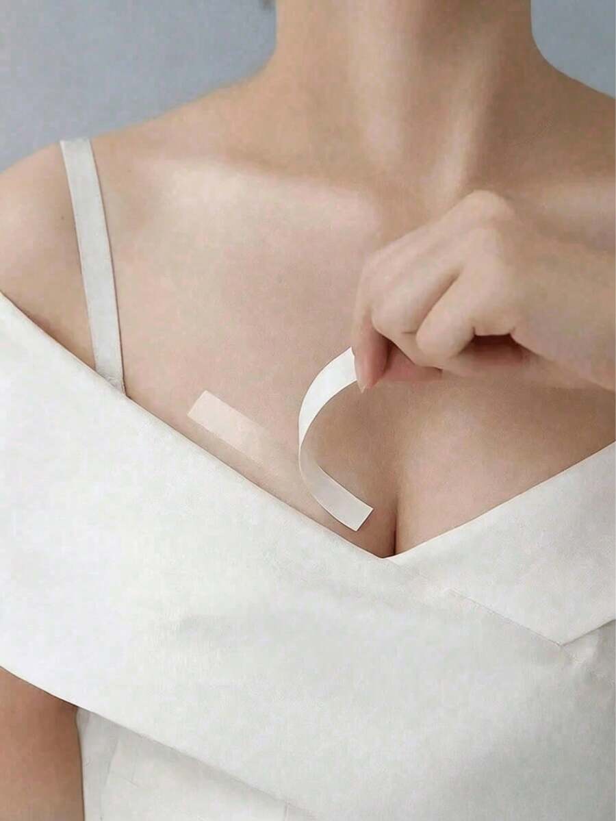36/72/108/360片女性透明雙面黏貼無縫隱形乳貼，強力衣物黏貼膠帶，防滑衣物配件，固定膠帶，防走光，護膚/身體護理工具/度假必需品/旅行必需品 - 多色 - 查看 1