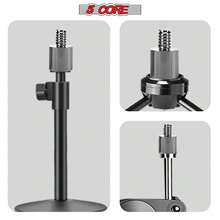 5 Core Mic Stand Adapter 12 Pieces 5/8 Female To 1/4 Inch Male Screw Thread Conversion Connector - Silver - View 6