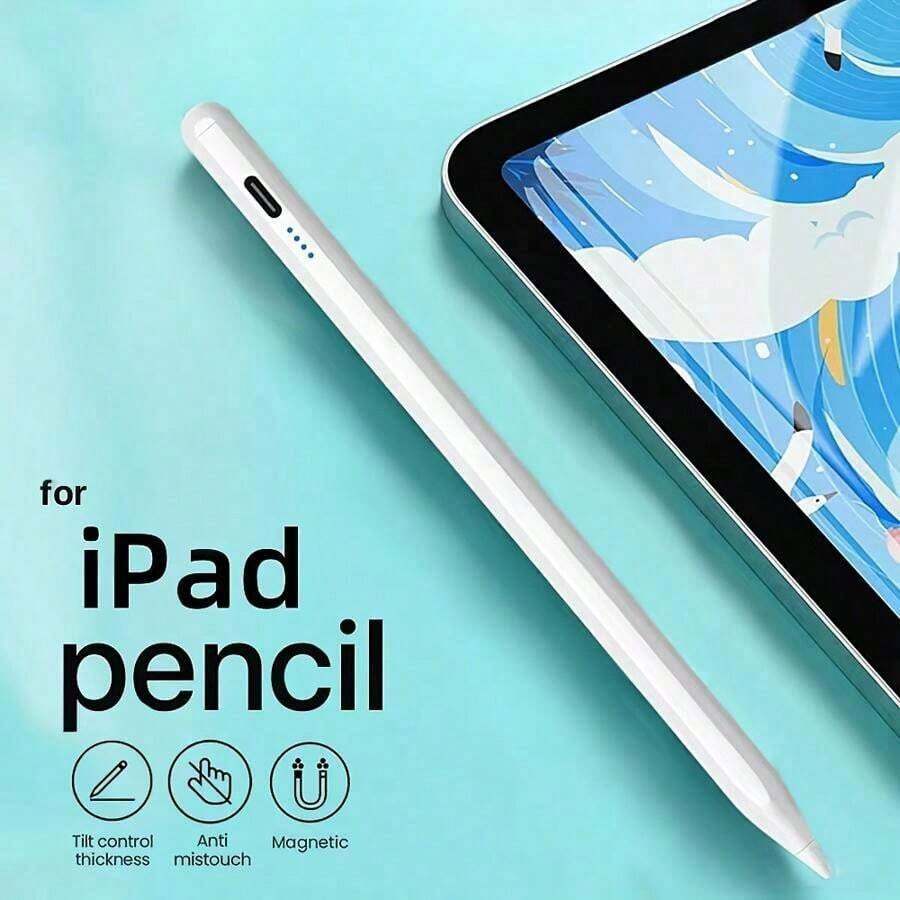 Compatible With Apple Pencil Air 11 5 4 3 M3 M2 A16 Pro 13 11th Gen M4 12.9 Inch Tablet Stylus Pen 10 9 9th Gen 10th Gen Mini 6 7th Gen Tablet Stylus Pen