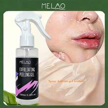 MELAO 100ml/3.38fl.Oz Exfoliating Gel Spray, Gently Removes Dead Skin, Removes Rough Texture, Smooths Dull And Dry Skin On Face And Body - 100ml - View 2