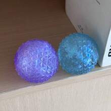 Tachimi 1pc Diamond Ball Squeeze Desktop Collectible, Squishy Crunchy Crunchy Squishy Fidget Toys Kids Toys Sqiushy Slow Rising Squishies For Daily Household Indoor Tabletop Display Shipped Randomly - Multicolor - View 3