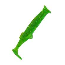 Floating T Tail Soft Fishing Lures Silicone Swimbaits With Glitter Sequins Artificial Bait Slow Sinking Worm Lure For Freshwater Saltwater Bass Perch Trout Fishing Tackle Box Packaging - Multicolor - View 8