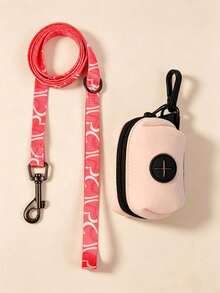 1 pieza Dispensador de bolsas para recoger heces de perro de goma de cloropreno suave y de alta calidad, se puede conectar a la correa (correa y bolsas para heces no incluidas) - Multicolor - Ver 19
