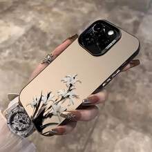 [24h Shipping from DE/FR/ES]handy hüllencoque iphonefundas iphoneFundas para Teléfono Apple con Diseño de Láser y Flor de LirioShockproof, scratch-proof, no yellowing    perfect gift - 1 immagine - Visualizzare 5