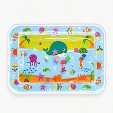 Children's Inflatable Water Park Mat, Supports Physical And Sensory Development, Colorful Underwater Scene, Comes With Floating Toys (Random Style) - Multicolor - View 21
