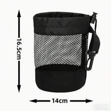 One Mesh Clothespin Storage Bag With Hooks And A Drawstring Closure For Hanging Clothes. Suitable For Bedrooms, Bathrooms, Beaches, Laundry Storage, Holiday Essentials, Back-To-School Essentials, Vanity Storage, Camping, And Bathroom Accessories. - Multicolor - View 12