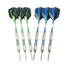 Darts Metal Tip Set,Steel Tip Darts Darts Set Professional Metal Darts 3 Pcs 22 Grams Pro Dart Set With Aluminum Shafts - Style 1 - View 4