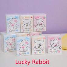 8pcs/Pack-Mini Portable Pocket Tissue Handkerchief Paper For Easy Carrying-Two Kinds Of Packages Come With Random - Multicolor - View 4