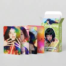 124pcs TWICE Chaeyoung High-Definition Exquisite Poster LOMO Cards, Fan Collectibles, Photo Cards, Fan Merchandise Decoration, Gift, Suitable For Holiday Gift, Birthday Gift, Party Gift - 124Pcs Card C - View 8